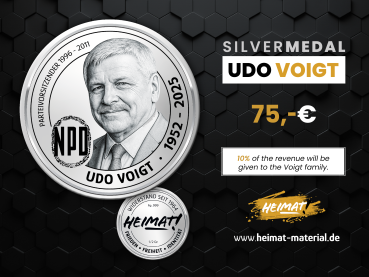 SILVER MEDAL UDO VOIGT