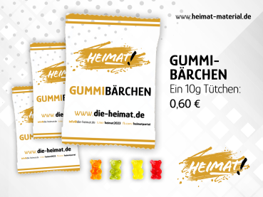 Gummibärchen 10g Tütchen