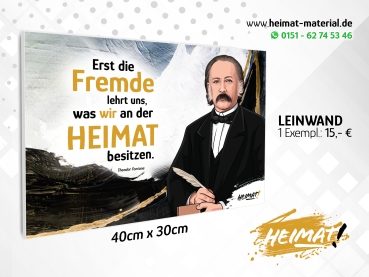 Leinwand "Fontane" - 40x30