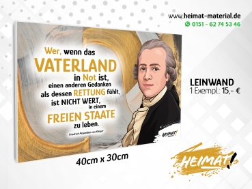 Leinwand "von Klinger" - 40x30