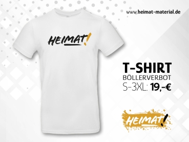 T-Shirt "HEIMAT-Logo" Weiß