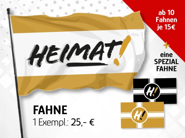 Fahne "HEIMAT"