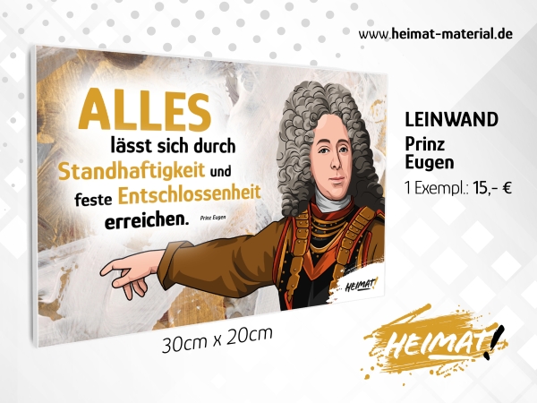Leinwand "Prinz Eugen"