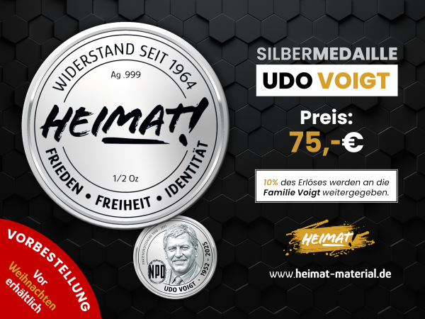 Silbermedaille UDO VOIGT