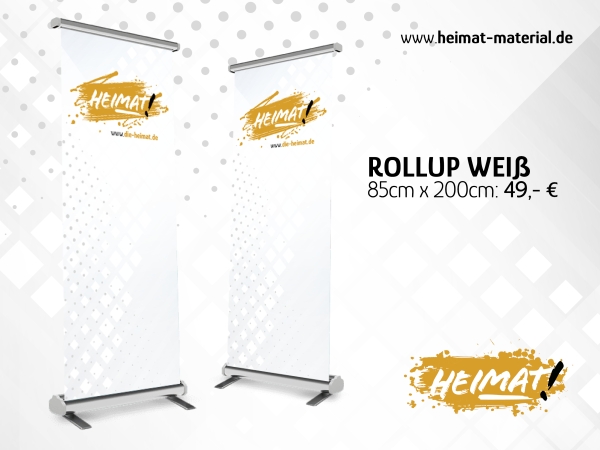 RollUp - Weiß