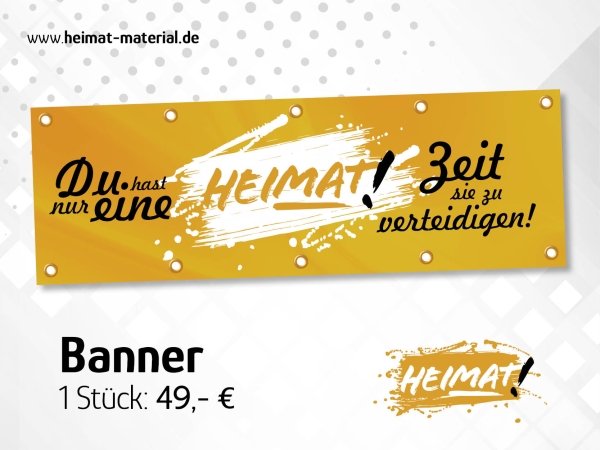Banner "Heimat"