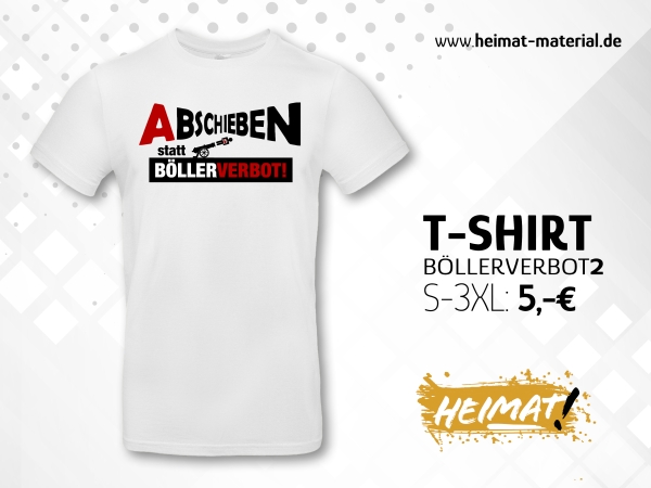 T-Shirt "Abschieben statt Böllerverbot 2"